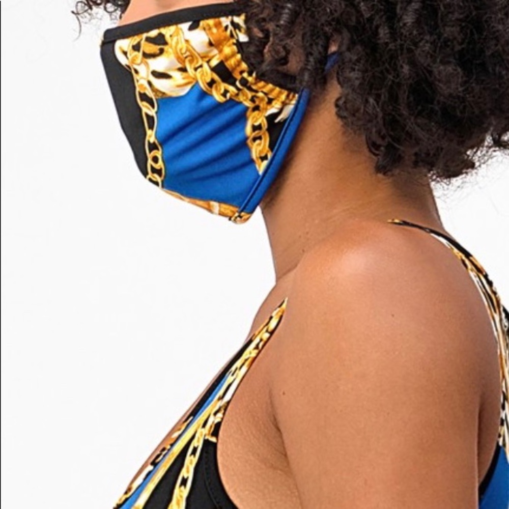 Dress w/ matching face mask